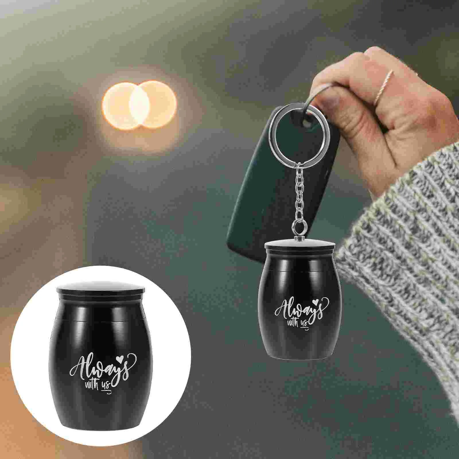 

Urn Petdog Urns Cremationkeepsake Small Mini Steel Stainless Ash Cat Pendant Jar Memorial Animal Charms Box Memory Cinerary