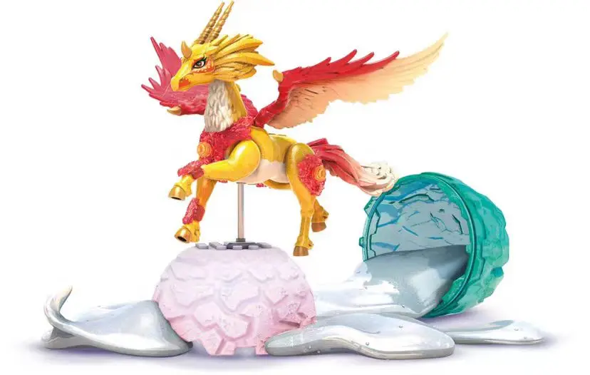 Новая кукла-сюрприз Mega Construx Crystal Creatures Pack Astd яйца динозавра собранный