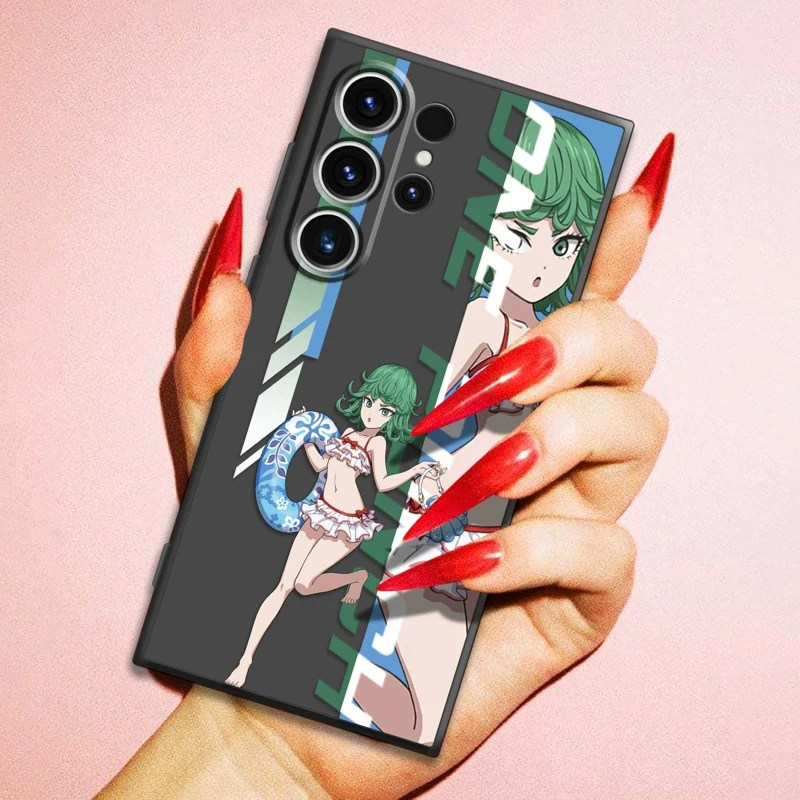 

For Samsung S23 S10 Plus S22 Ultra 5G S20 S21 FE S21 Plus S10e S22Ultra S23Ultra S20FE S21FE One Punch-Man Girls Funda Case