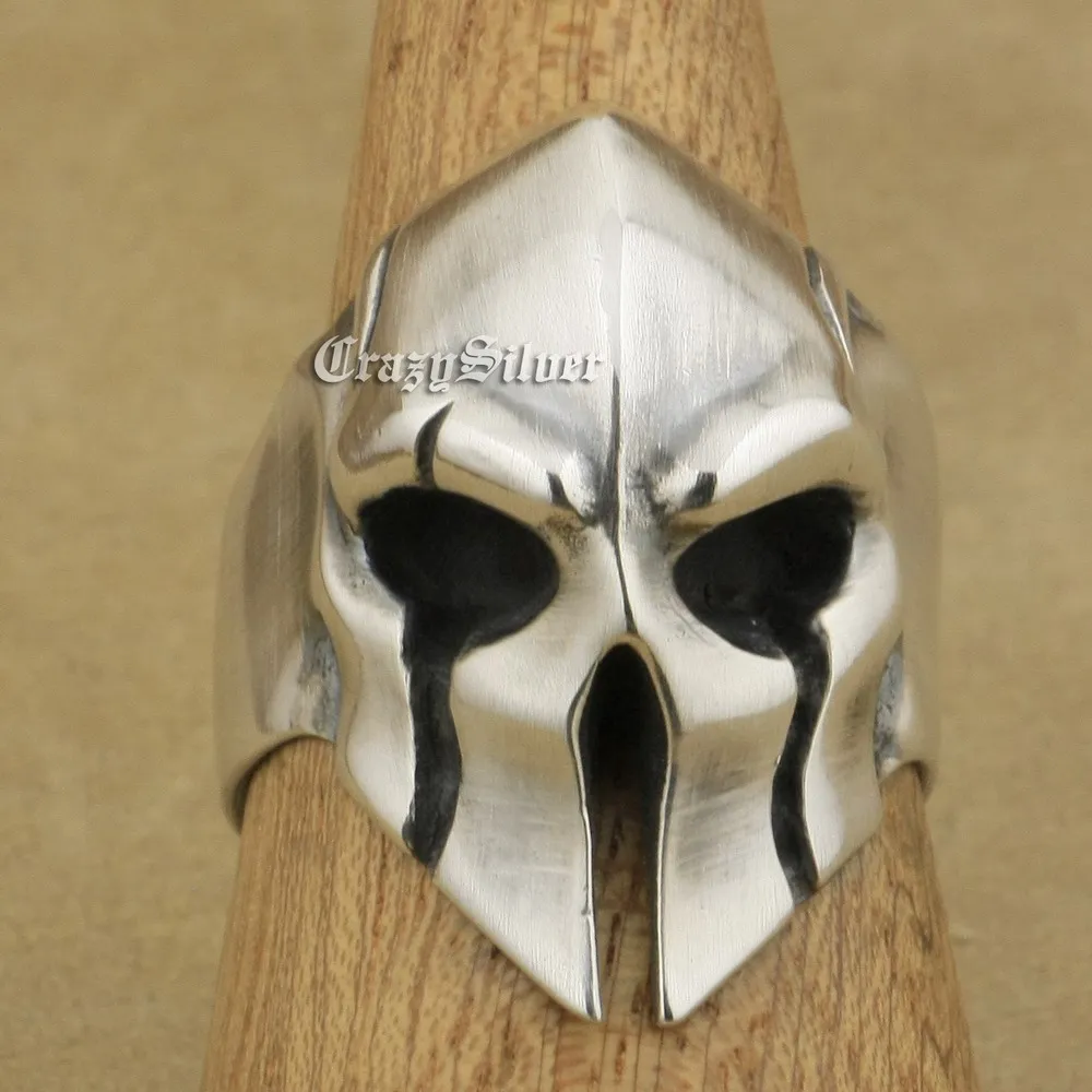 CZ Eyes 925 пробы серебряные всадники Apocaly кольцо Biker Punk Ювелирные изделия TA0X US Размер 7