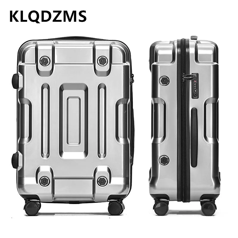 KLQDZMS 20 &quot24" 26 &quot28 &quot30" дюймов для мужчин и женщин новый утолщенный чемодан на