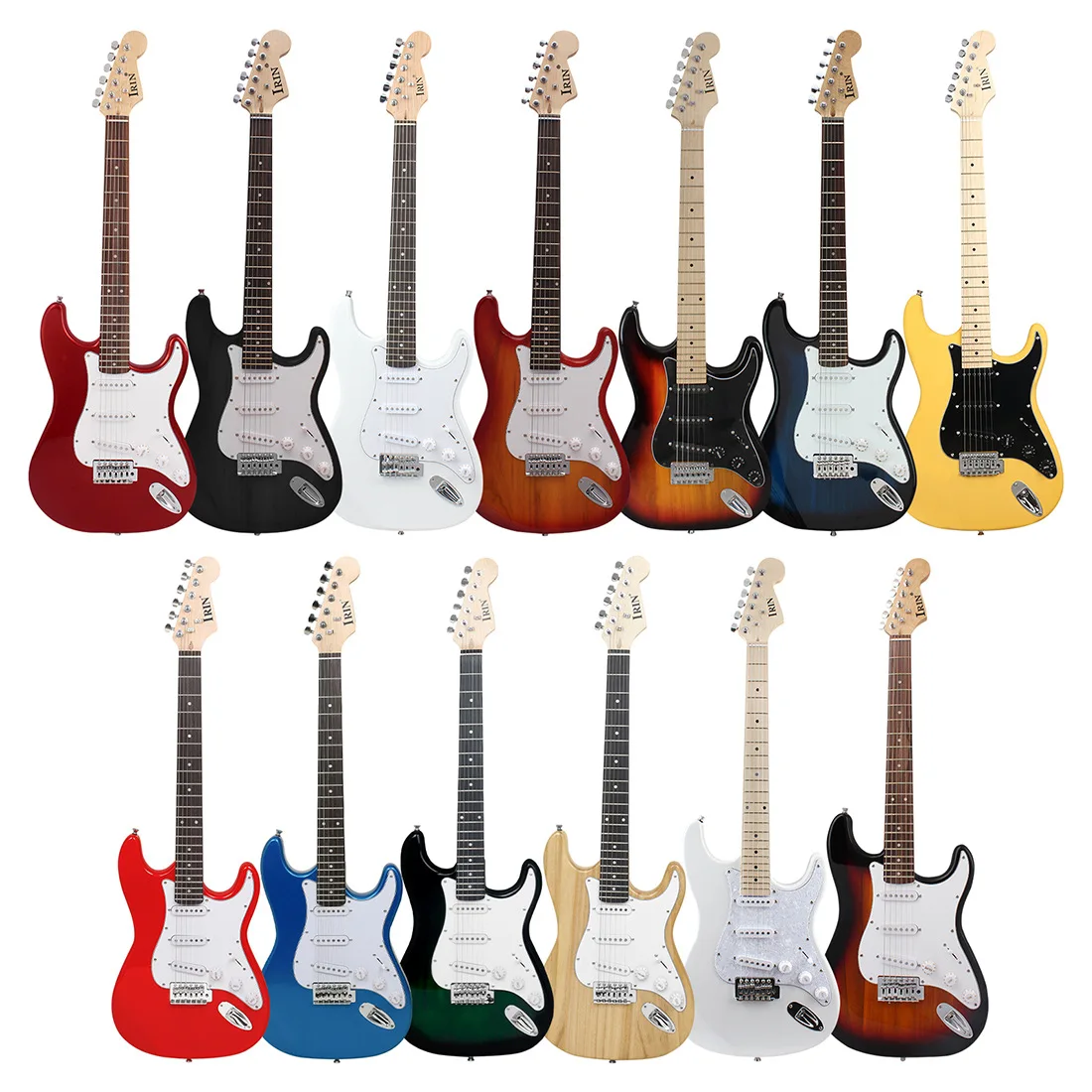 6-струнная электрогитара 24 лада кленовый корпус гриф с сумкой усилитель