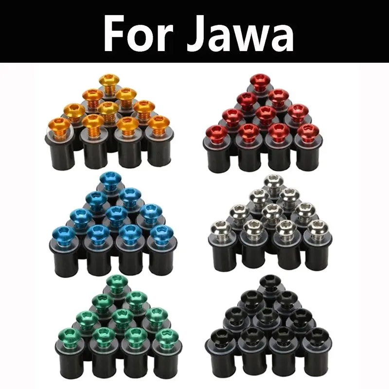 

Универсальные винты для лобового стекла мотоцикла болты крепежные гайки для Jawa 420 прототип 500R 638 640 550