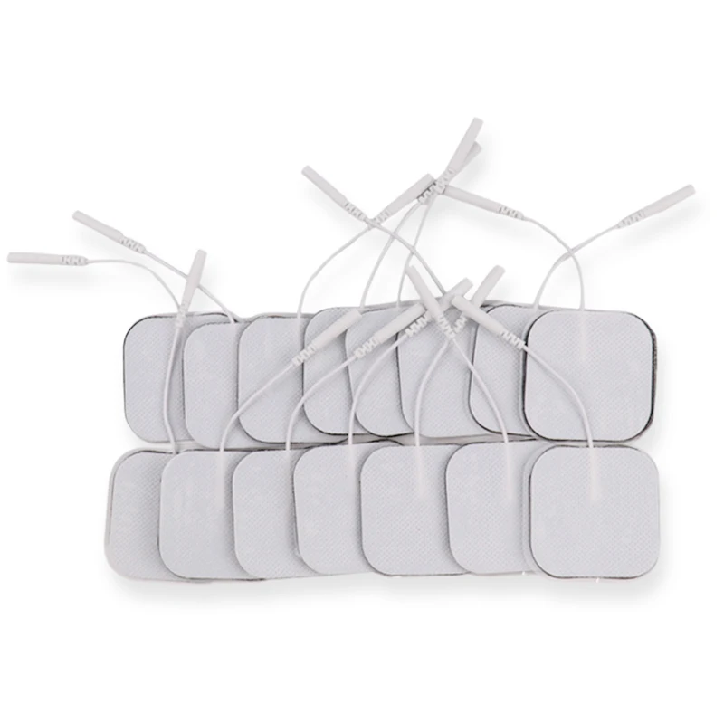 

100/50/Pcs Ems Electrode Pads Electrodes Physiotherapy Massager Gel Patch For Electrode Stickers Nerve Muscle Stimulator with 2m