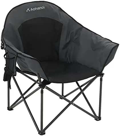 

Стулья, стулья для кемпинга для тяжелых людей, уличные складные стулья в форме Луны с дополнительными широкими сидениями, стулья для газона, складные поддерживающие до