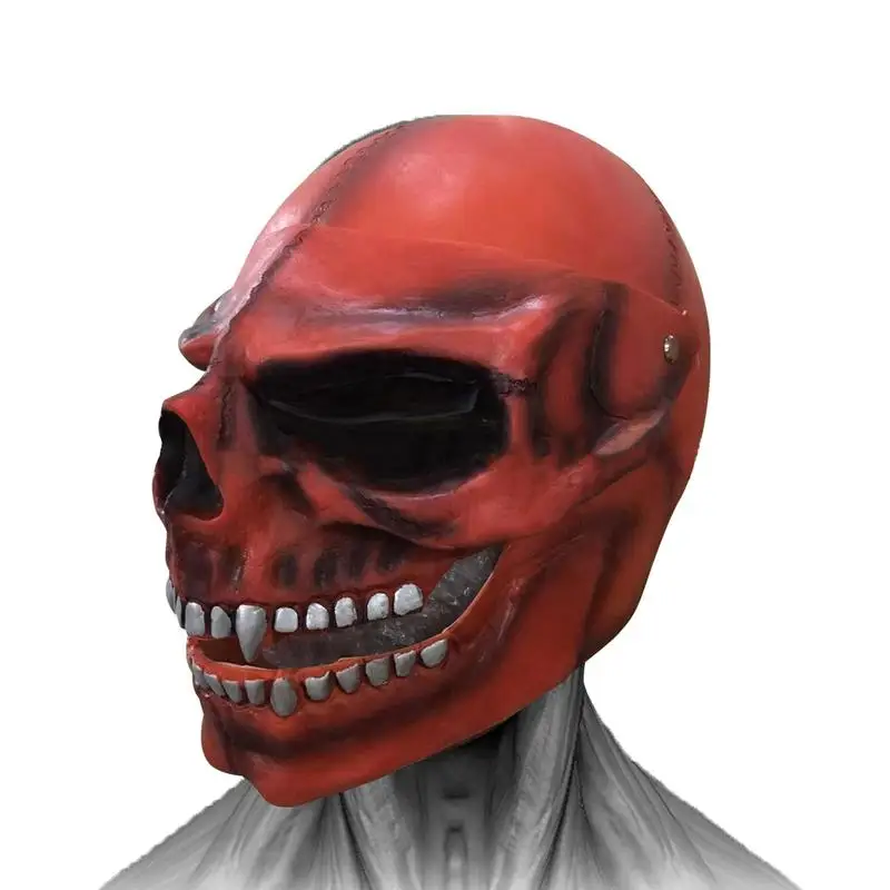 

Ghost Skull Helmets Full Face Skull Helmets Motorcycle With Goggles Motorcycle Enthusiasts Must Have Ghost Head Wall Decoration