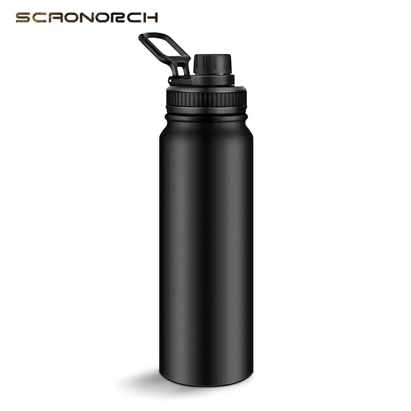 Insulated Vacuum Flask Stainless Steel Thermal Bike Water Bo