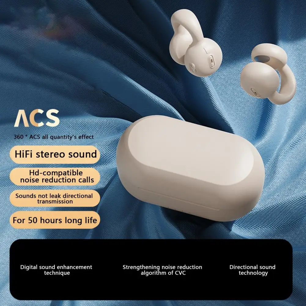 

Portable Bone Conduction Long Standby Time Bluetooth-compatible 5.3 Lower Power Consumption Wireless Earbud Sports Supply