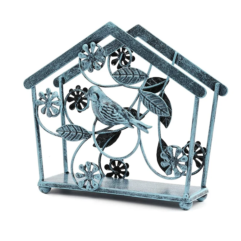 

Napkin Holder, Upright Paper Metal Napkin Dispenser Stand For Home, Kitchen, Tables, Indoor, Outdoor