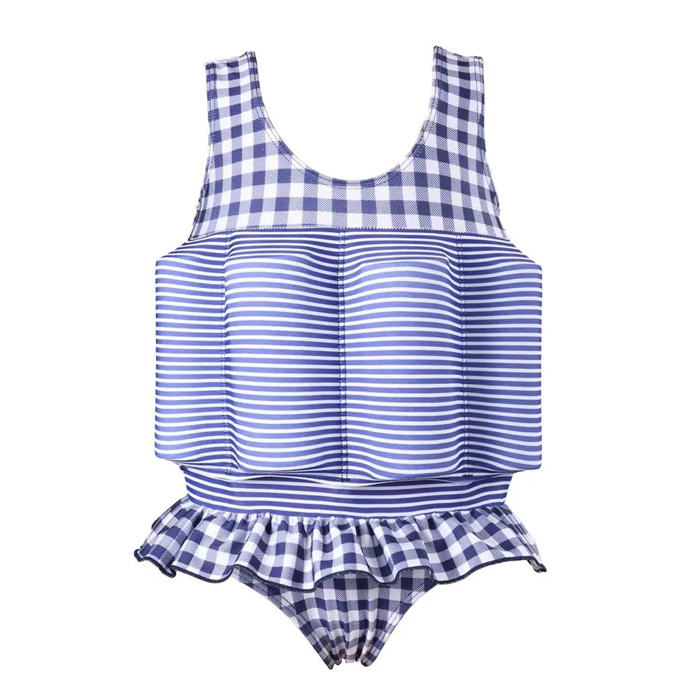 Summer Baby Sleeveless Float Swimsuit Baby Boys And Girls Multifunctional One Piece Swimwear Adjustable Buoyancy Swimsuit