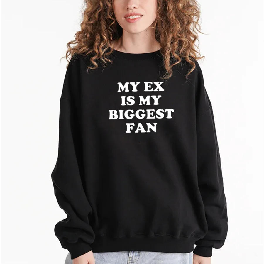 Женская толстовка с принтом My Ex-мой