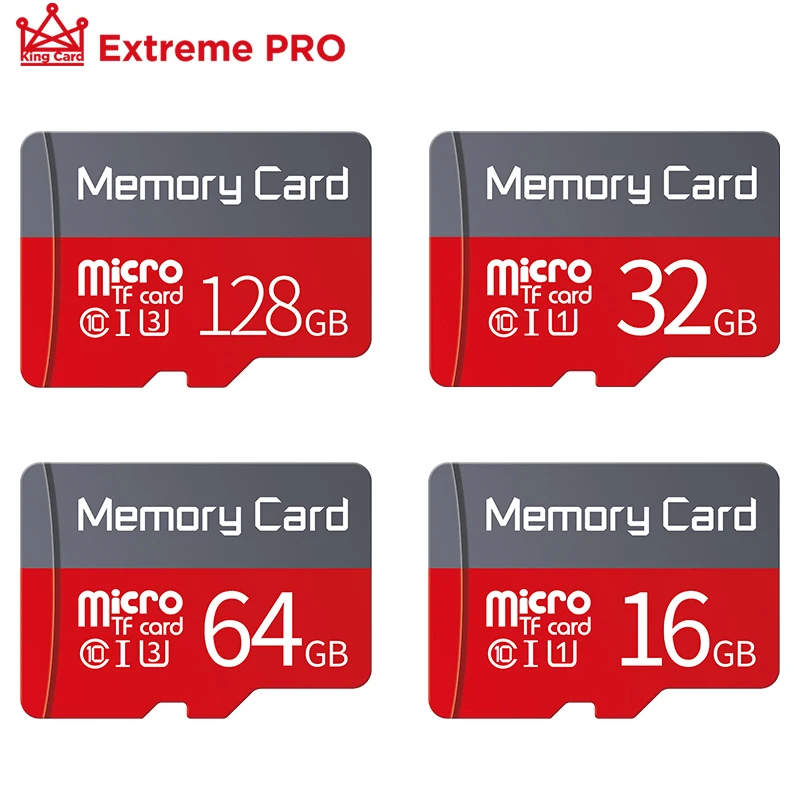 

Карта памяти Microsd, 256 ГБ, 128 ГБ, 64 ГБ, 32 ГБ, 16 ГБ, 8 Гб