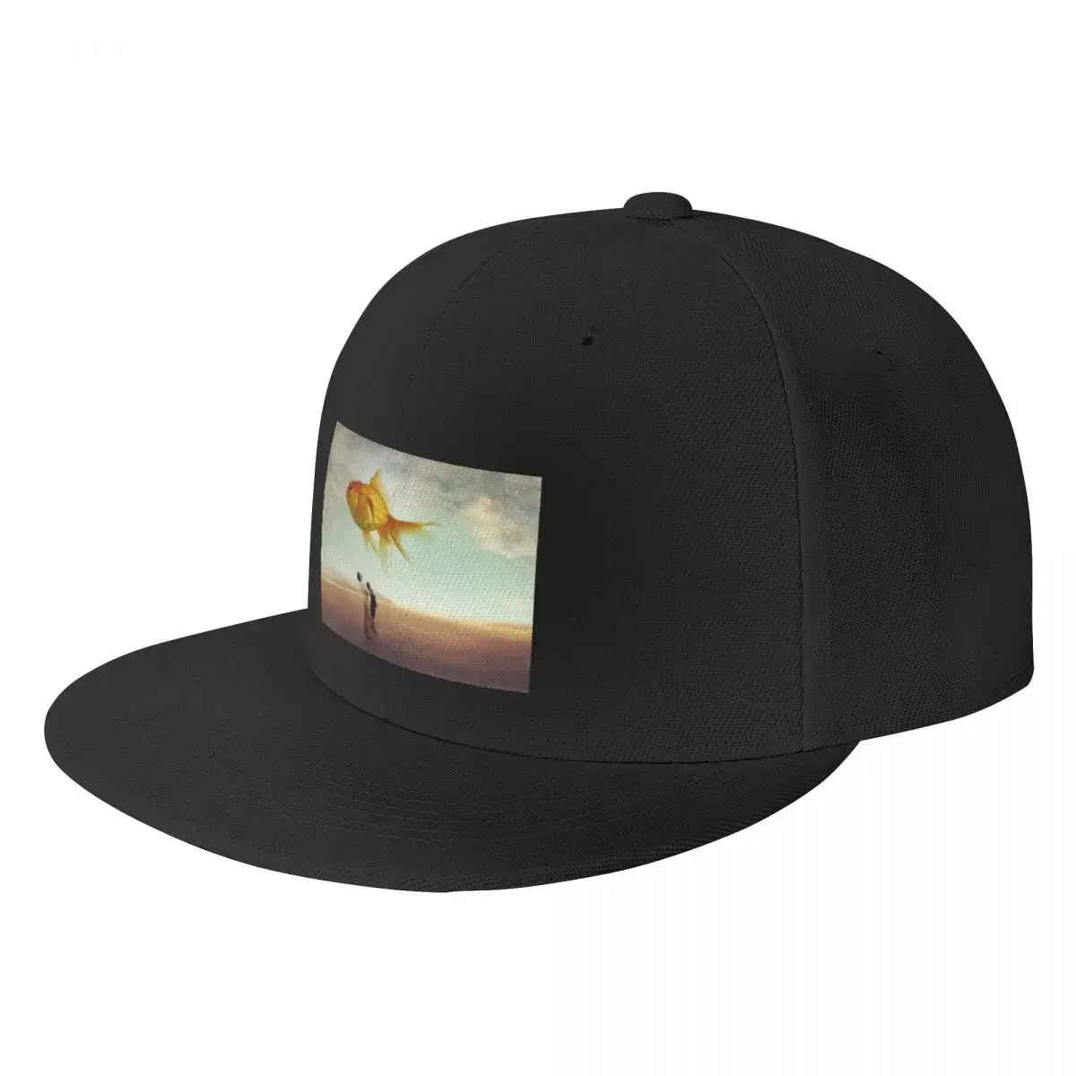 

Бейсболка со светящимися золотыми рыбками, Солнцезащитная шапка, модная пляжная детская шапка, солнцезащитная Кепка для мужчин и женщин