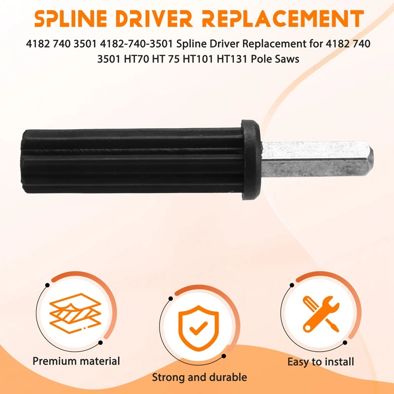 4182 740 3501 4182-740-3501 Замена шлицевого драйвера для STIHL HT70 HT 75 HT101 HT131 Полюсные пилы
