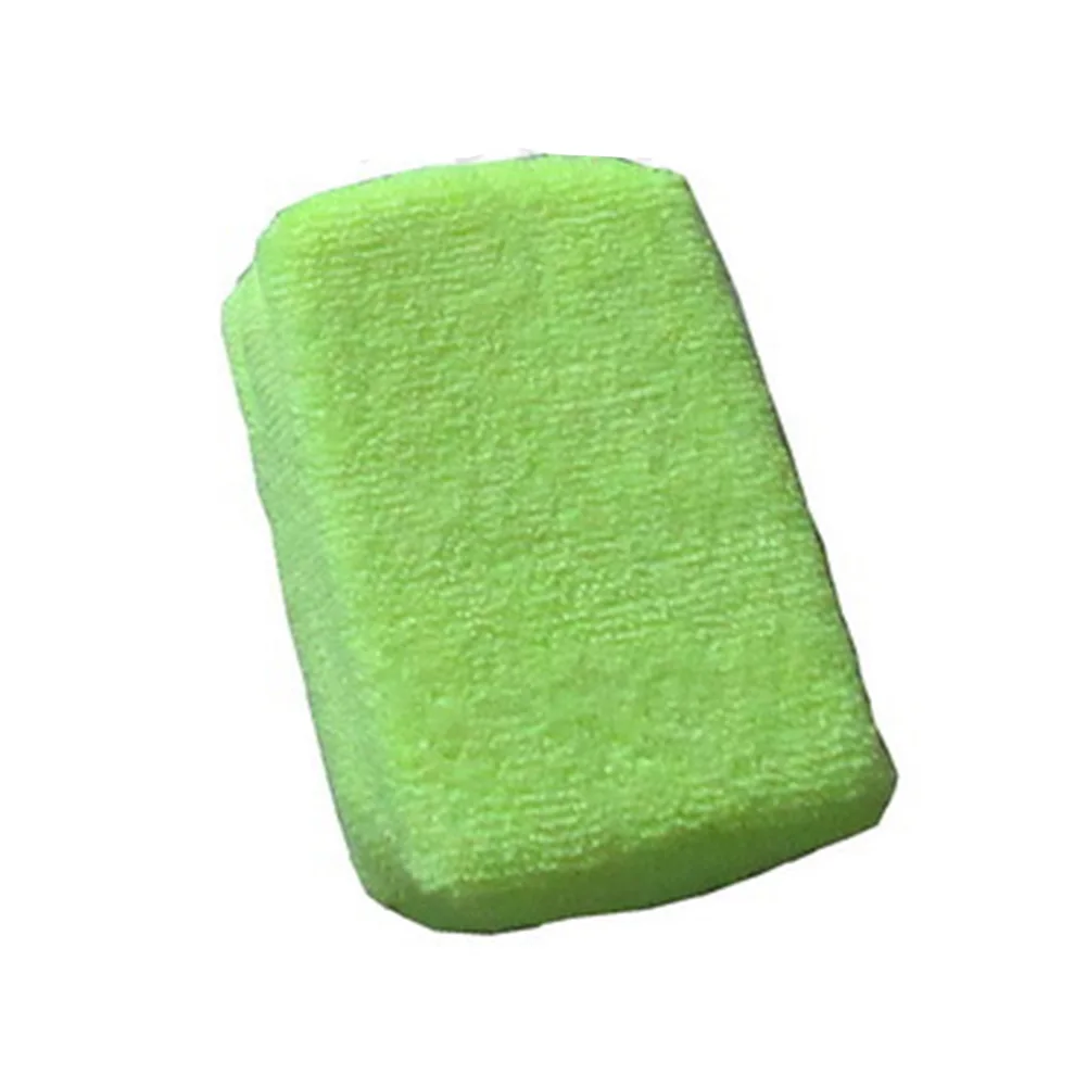

1PCS Yellow Microfiber Applicator Sponge Pads Car Wash Wax Polish 12*8*4CM Microfiber Sponge Car Wash Maintenance Sponges