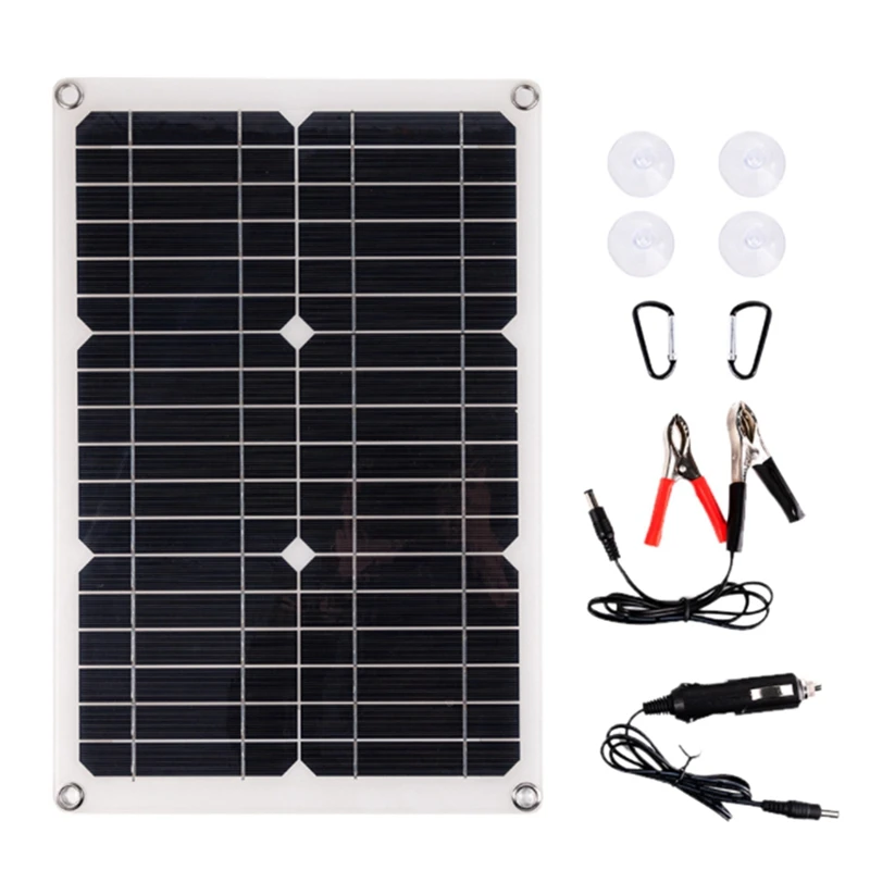 

20W Solar Power Panels Outdoor Monocrystalline 18V Semi-Flexible Solar Panels To Generate Photovoltaic Modules