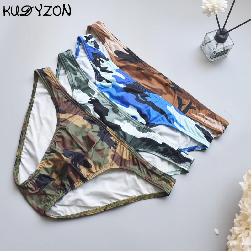 Мужские камуфляжные трусы Cuecas Calzoncillos