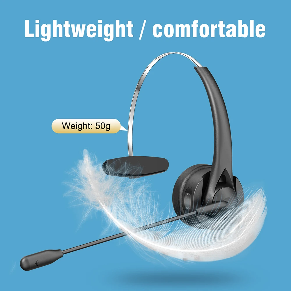 Новые Bluetooth 5 4 наушники для ПК ноутбука колл-центр Офисная беспроводная гарнитура