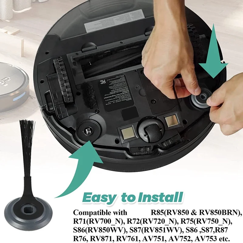 Боковые щетки RVSBK950 для робота Shark ION от Techecook — совместимые с пылесосами Robot R85 RV850