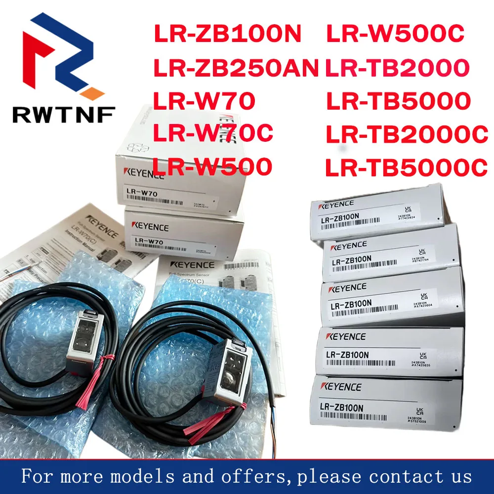 Фото LR-ZB100N LR-ZB250AN LR-W70 LR-W70C LR-W500 LR-W500C LR-TB2000 LR-TB5000 LR-TB2000C LR-TB5000C лазерный датчик KEYENCE №1