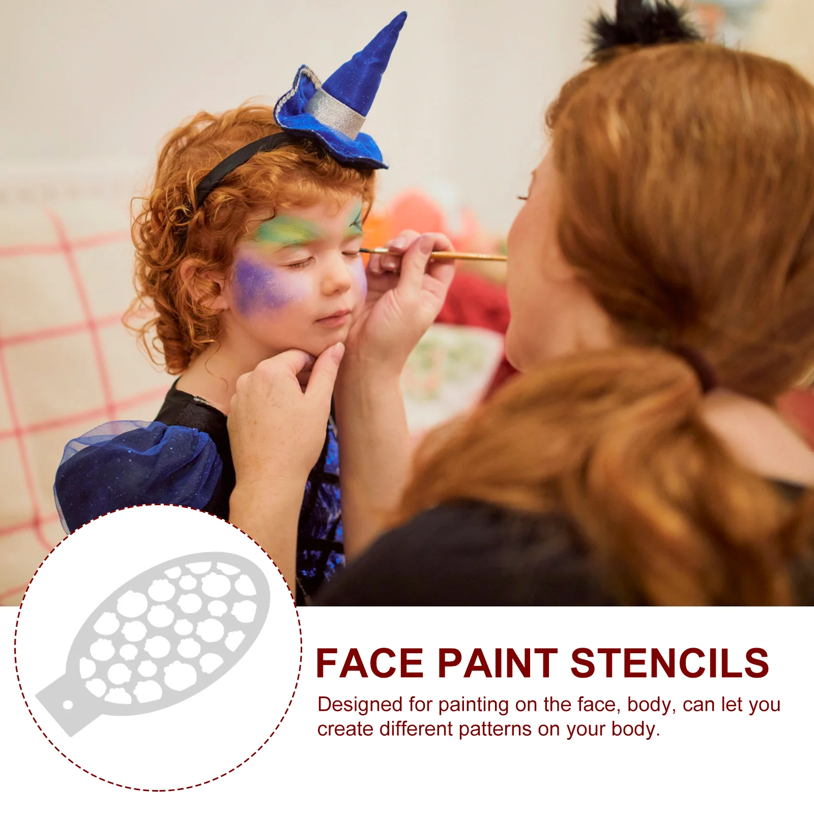 23-шт. детский шаблон для рисования на Хэллоуин трафареты лица домашнее животное