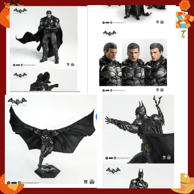 Фото Фигурка 1/12 Authentic Lpzz DC Arkham Knight Multiverse The Batman Who Laughs Red Death Deathstroke с подвижными суставами, подарок №1