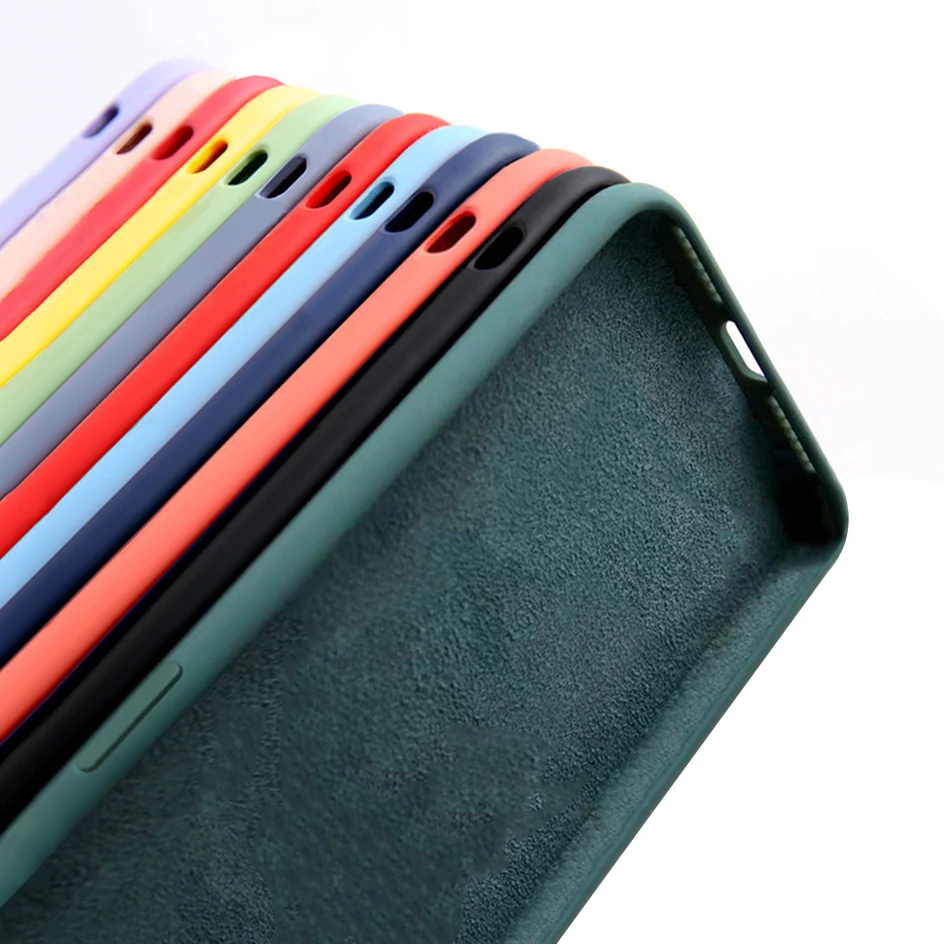 

Official Original Liquid Silicone Case For iPhone 13 Pro Max Case For iPhone 13 Pro 13 Mini Shockproof Skin-friendly Feel Cover