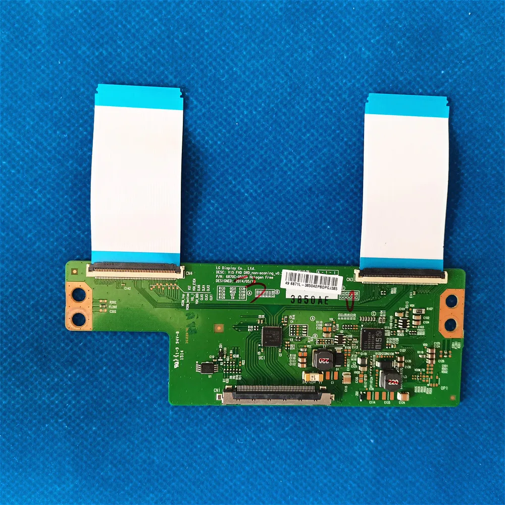 6871L-3850A/D Φ LVDS 6870C-0532B материнская плата для 49HE4000 T-CON 49LK6100PLB 49LJ624V 49lf500 |