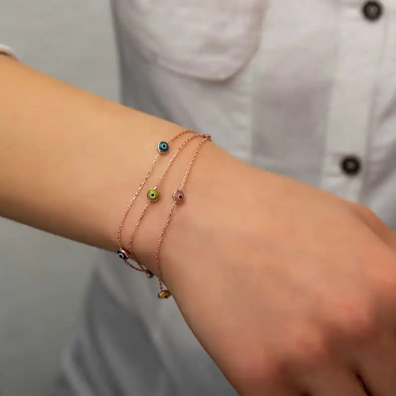 

Tevuli 925 Sterling Silver Evil Eye Women Bracelet