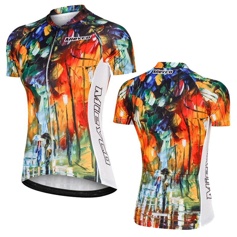 

Women's Cycling Jersey Sports Top For Girls Roupa Ciclismo MTB Clothing Mountain Bike Outfits 2022 BMX T-Shirts Ropa De Mujer