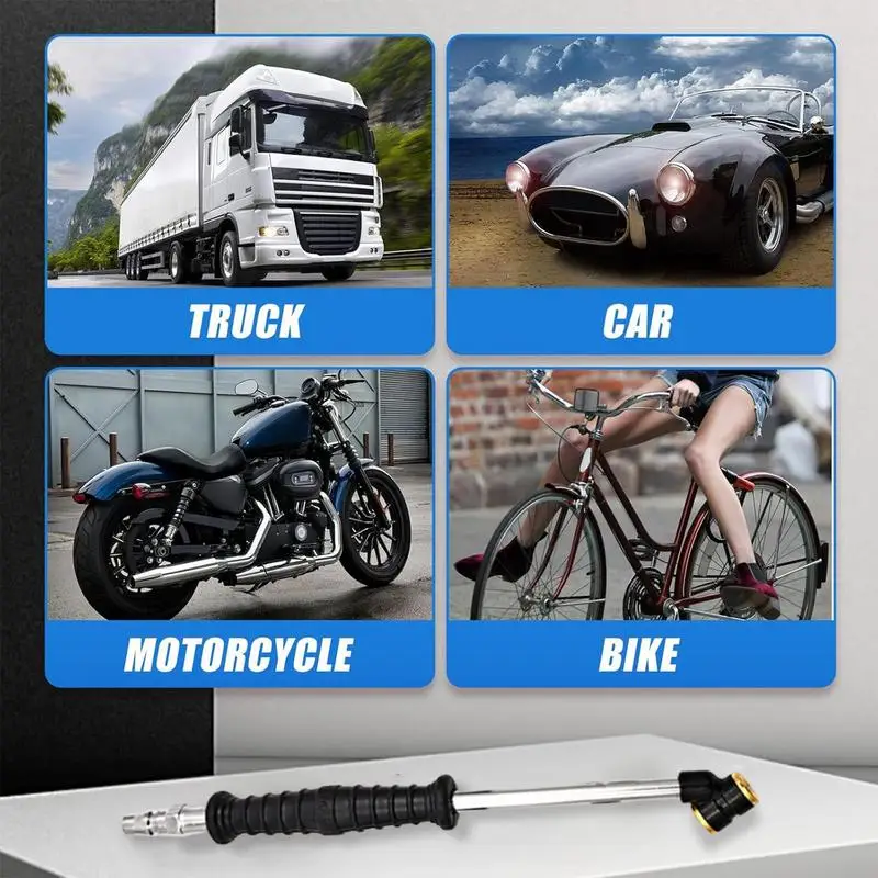 Воздушные патроны для шин Сверхмощный удлиненный патрон накачивания Закрытый