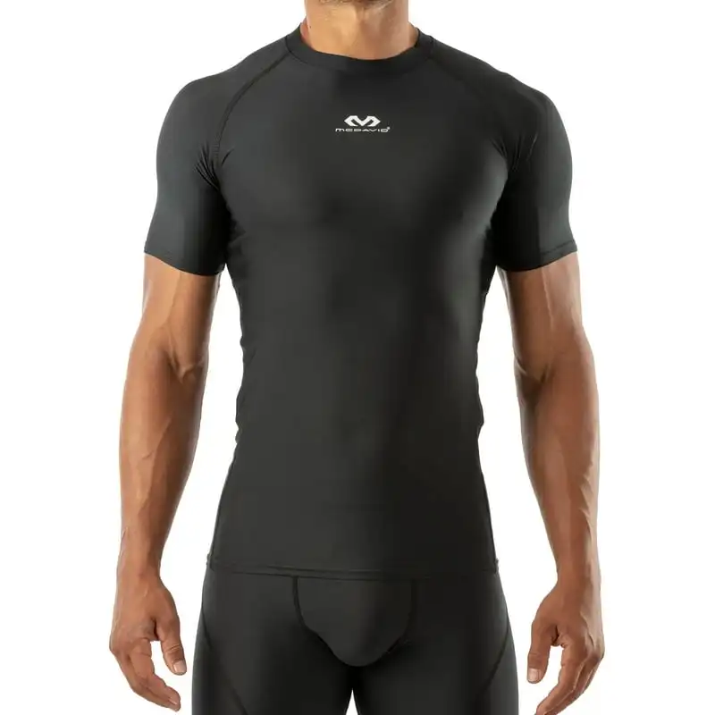

Compression Shirt With Short Sleeves, , Adult Medium