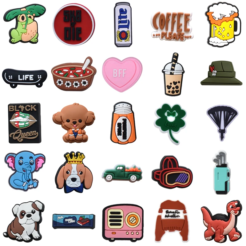 

Shoes Accessories Girl Decorations for Crocs Packs Wholesale Bulk Para Pins Set Jeans Kids Women Charm Men Shoe Charms Gifts Boy