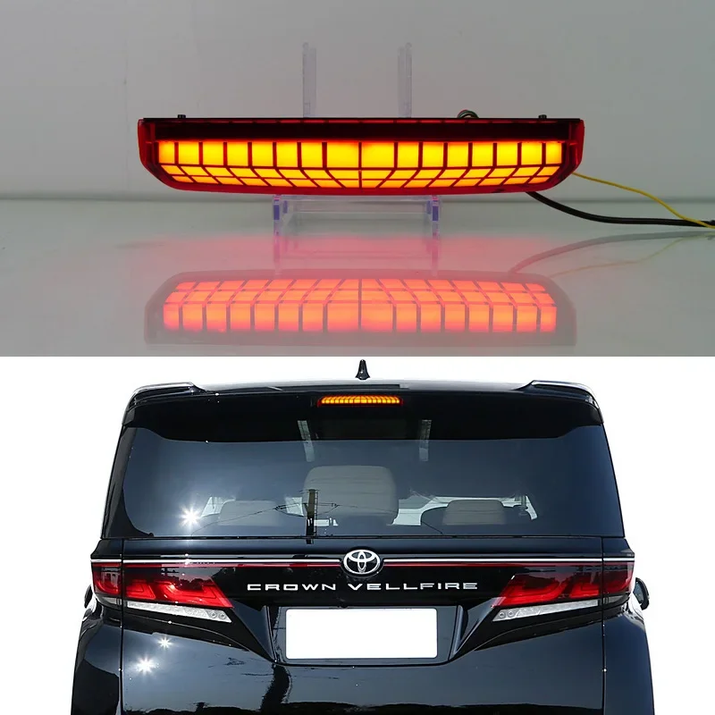 Светодиодный изысканный стоп-сигнал для Toyota Alphard Vellfire 40 серии функция 3 в 1 задний