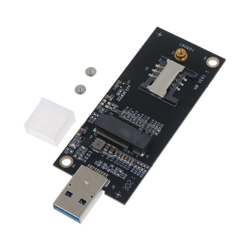 

NGFF M2 to USB 3.0 Converter Expansion Card with Screws Set .2 to USB Adapter Dropship