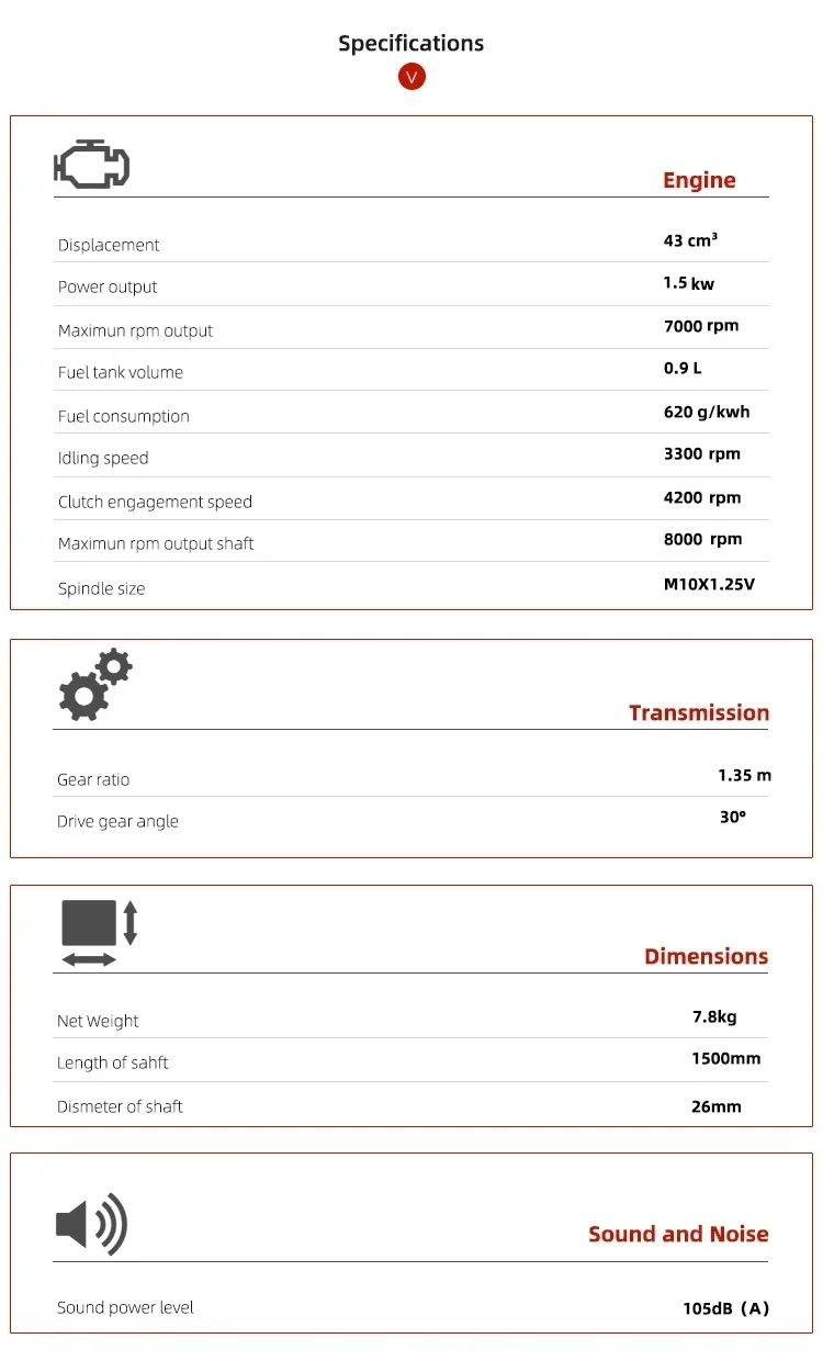 ementaryj 541RB rolniczy sprzęt z funkcją benzyny przenośnej kosiarki do trawy plecakiem kosa zarośli
