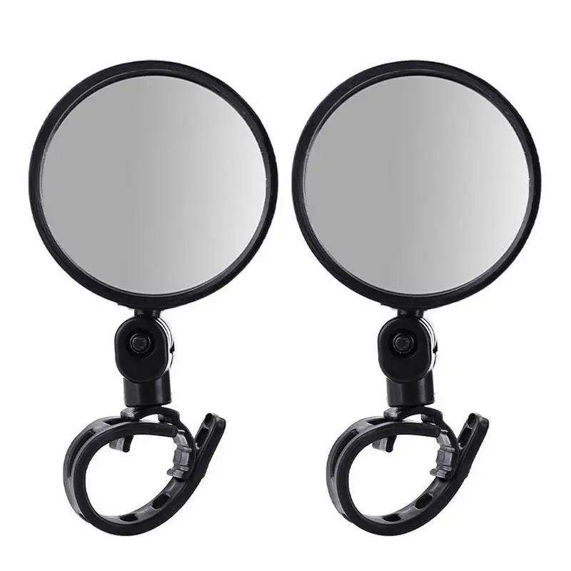 

Велосипедное Зеркало, регулируемое вращающееся на руль, 360 градусов, широкоугольное Велосипедное Зеркало, велосипедное противоударное зеркало заднего вида