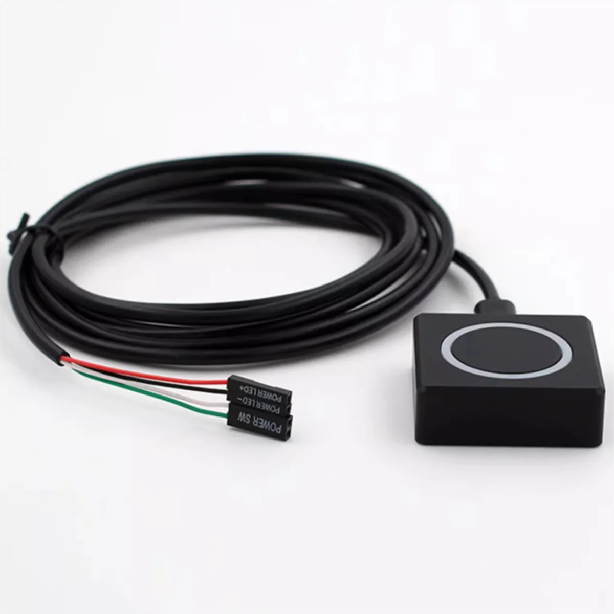 Кнопка питания для ПК настольный переключатель внешнего из алюминиевого сплава