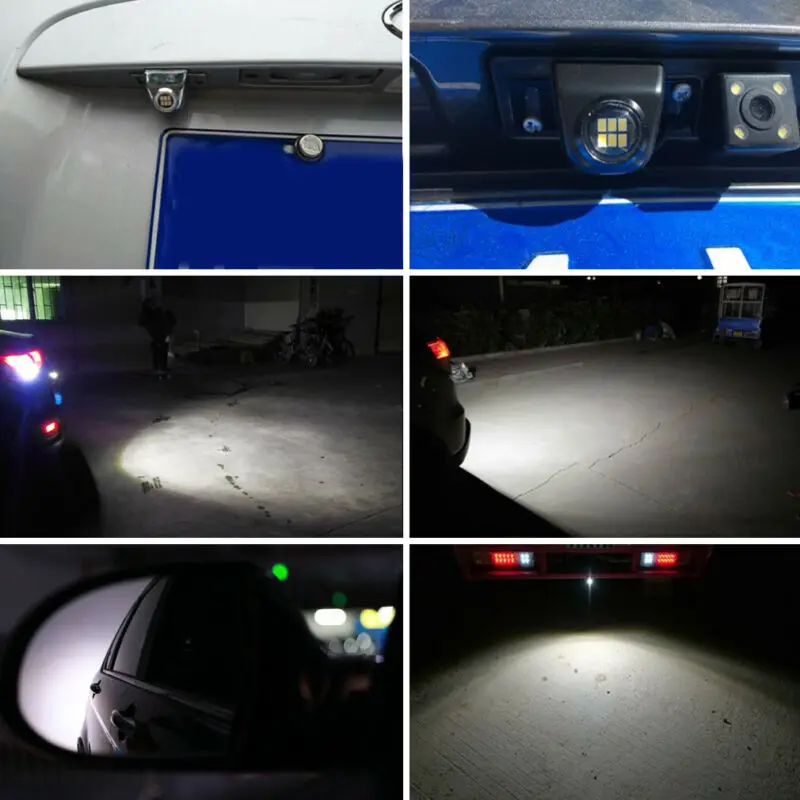 

Rear Car Super Bright Reversing Light Trucks 1* 6500k White Accessories