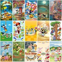 disney diamond painting mickey mouse pinocchio toy story lenabelle pooh diamond mosaic embroidery art childrens room decoration