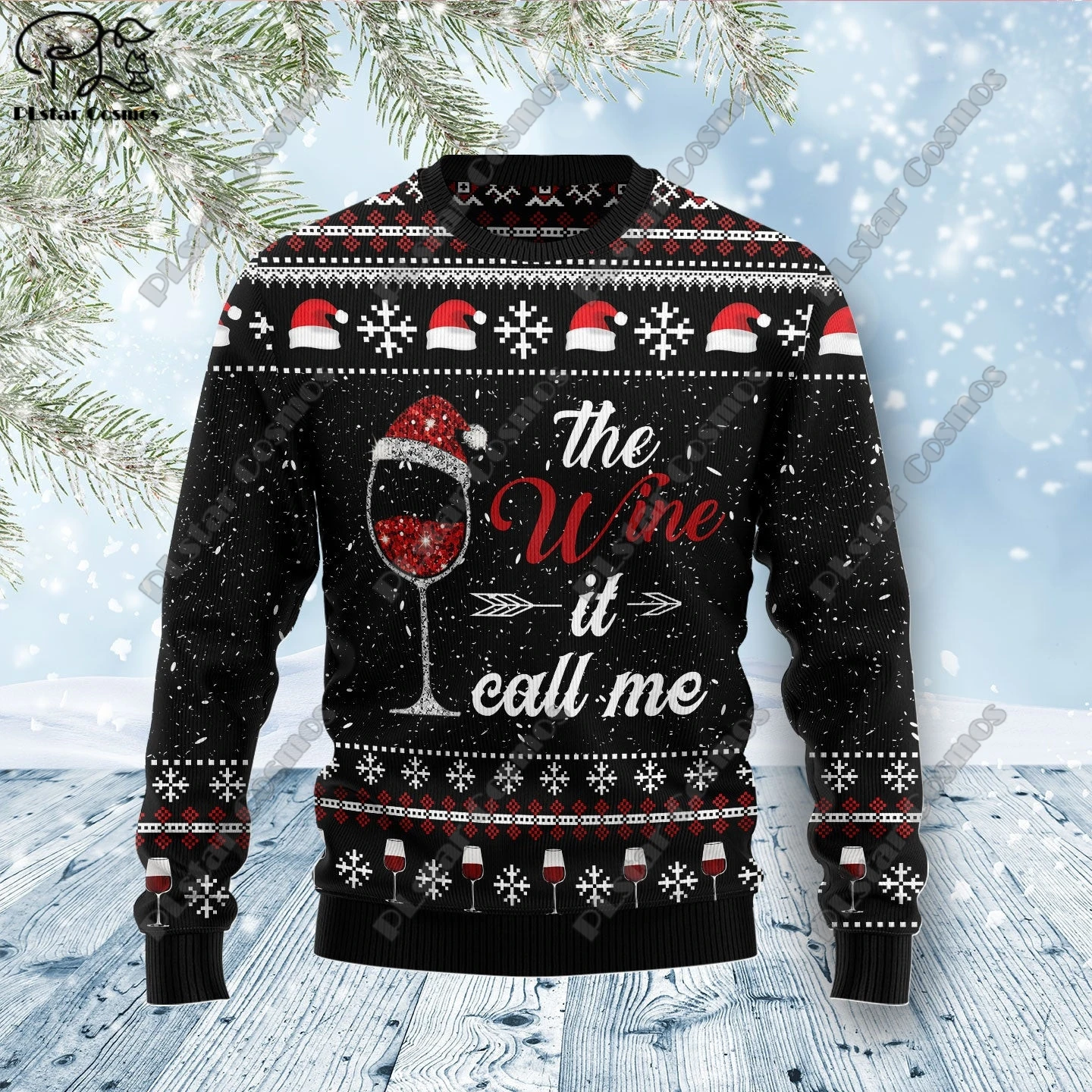 New 3D Printed Animal Custom Series Cute Christmas Pattern Ugly Sweater Street Casual Winter Sweatshirt S-102