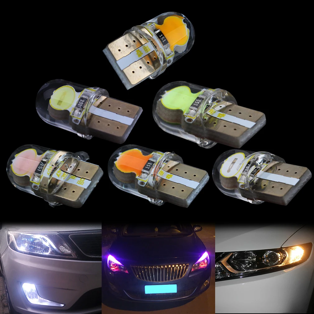 

Энергосберегающая экологическая стабильная производительность, 10 шт., 12 В, 3 Вт, 6 светодиосветодиодный, T10, набор светодиодных широких ламп, ...