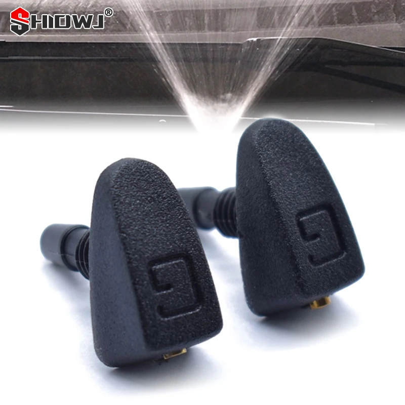 

3Pcs/Set Car Windshield Wiper Washer Spray Nozzle For DIY Spout Nozzle Cleaning Fan Sprinkler Universal Akcesoria Samochodowe