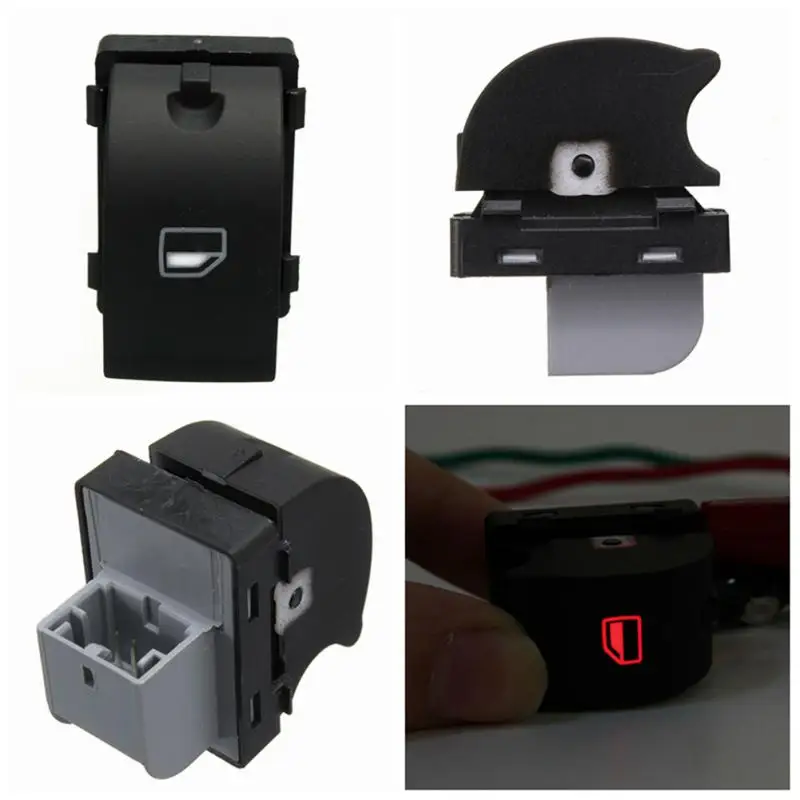 

1pcs Durable Window Control Switch Regulato Universal Power Window Lifter For A4 B6 03-05 8ed959855 Practical