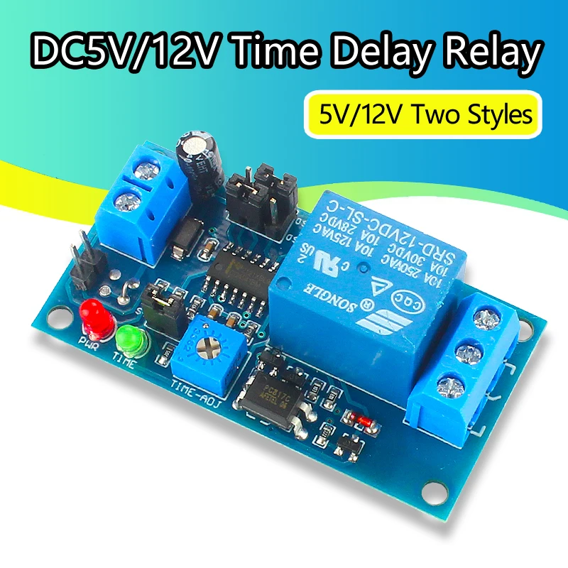Высококачественный релейный модуль с задержкой