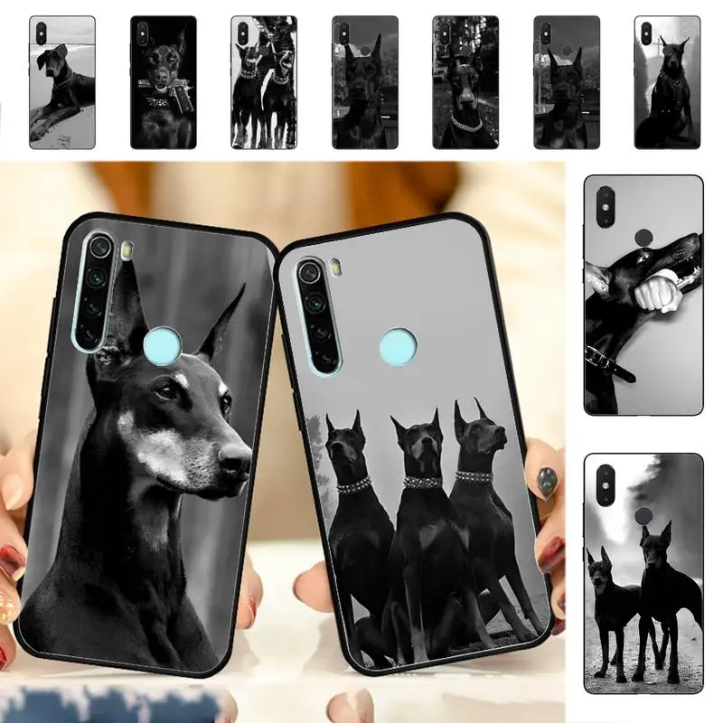 

Animal Doberman Dog Phone Case for Redmi Note 8 7 9 4 6 pro max T X 5A 3 10 lite pro
