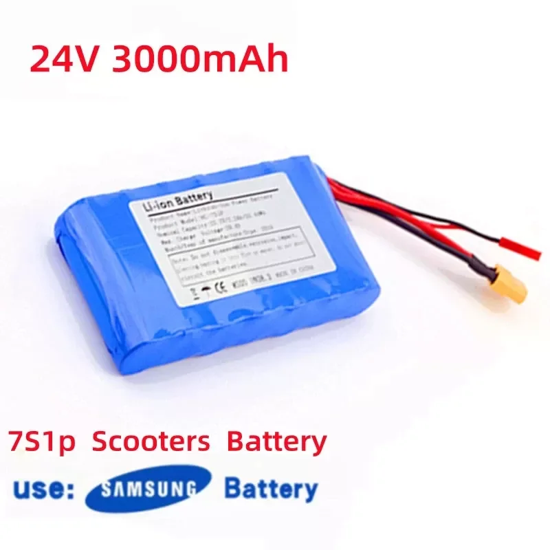 

Литий-ионный аккумулятор для скутеров, 24 В, 7S1P, 10000 мАч