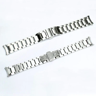 

Watch Accessories Band FOR Omega Speed Sea Master 007 Watch Solid Strap Stainless Steel Belt Metal Watch Bracelet 20mm Chain