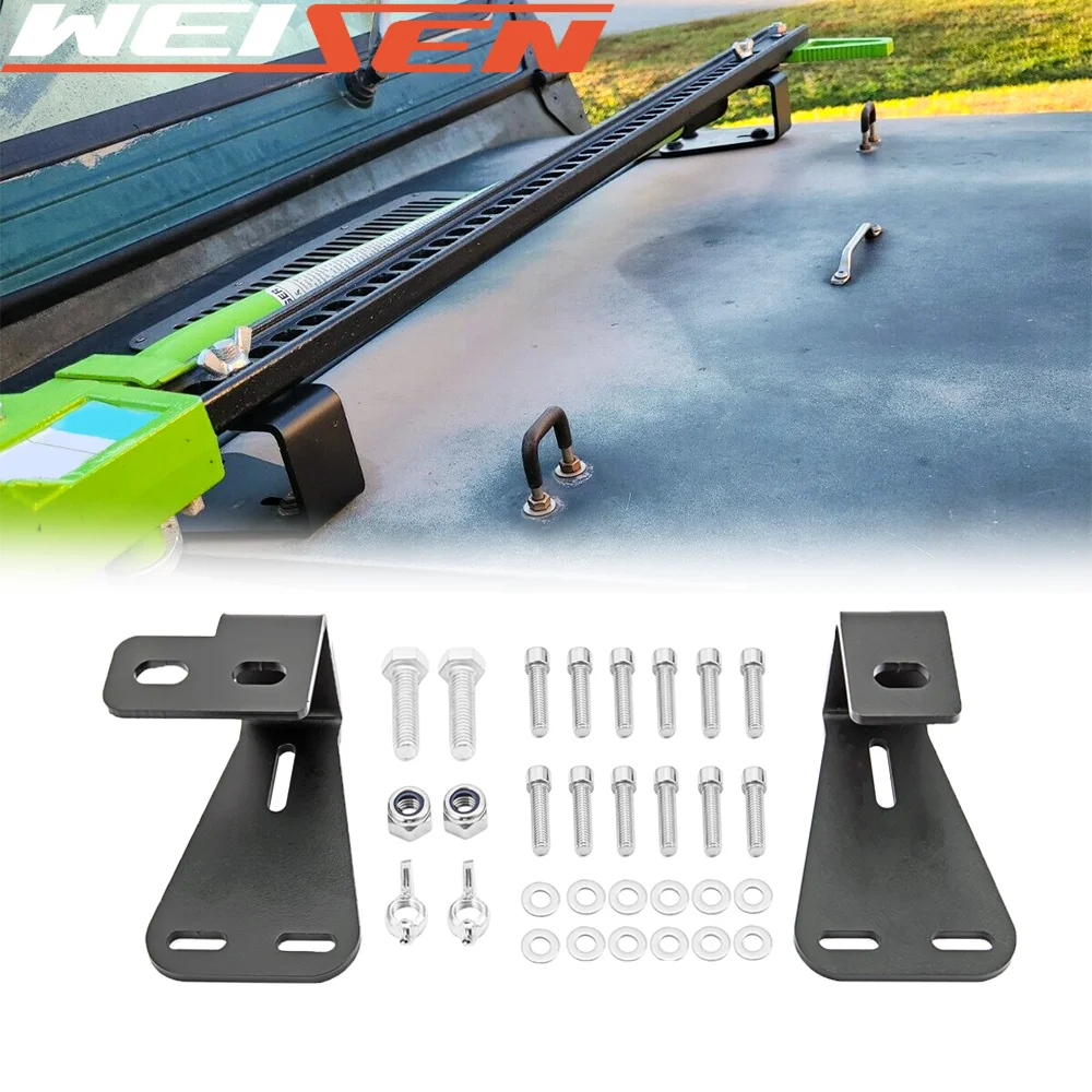 

Car High Lift Jack Mount Hinge Mounting Hood Bracket Hi-Lift Jack For Jeep Wrangler CJ 1944-1986 / YJ 1987-1995 / TJ 1997-2006