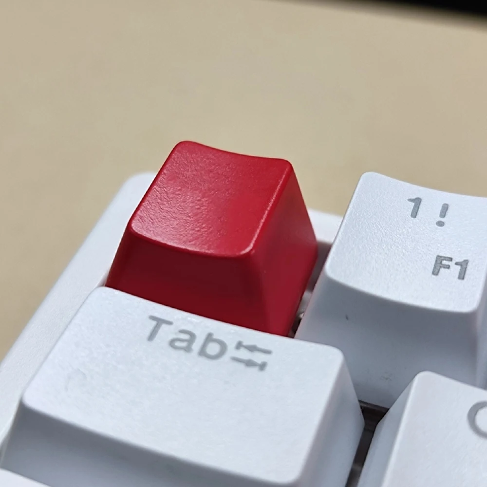 1 шт. сменный красный колпачок для клавиатуры высотой R4 полупрозрачный ESC